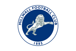 The Millwall logo embodies the club's former scouting of players from the European Football Academy.