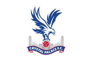 The Crystal Palace logo embodies the club's former scouting of players from the European Football Academy.