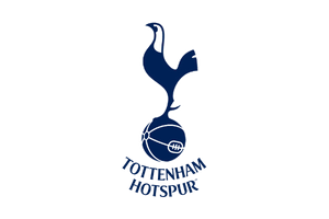 The Tottenham Hotspur logo embodies the club's former scouting of players from the European Football Academy.