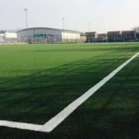 Football training pitch at Clarion School in Brent Cross