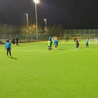 Football training session at Kennington Park in Kennington