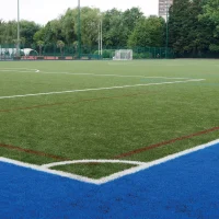 Football training pitch at Paddington Recreation Ground in Maida Vale
